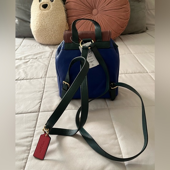 Coach Pennie Backpack 22 in Colorblock | NWT - Picture 3 of 11